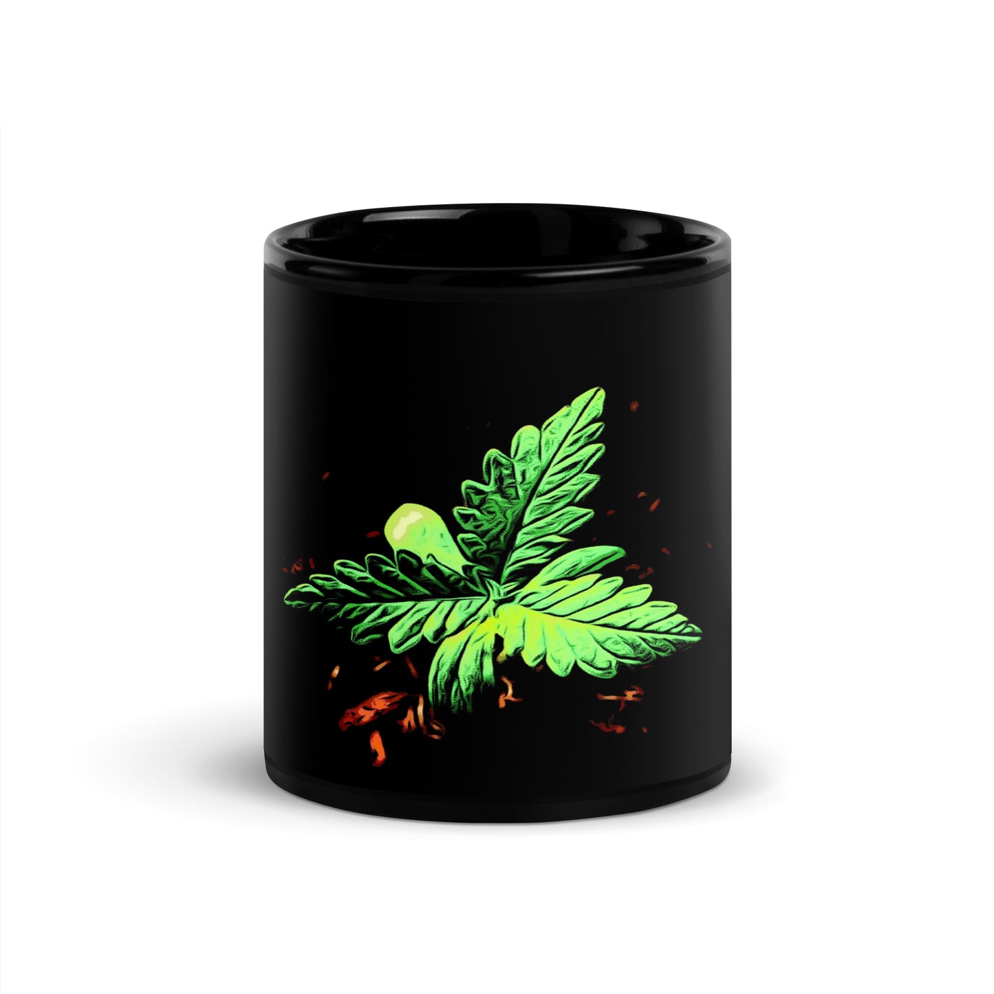 3 Leaf Trifoliate Cannabis Plant Mug