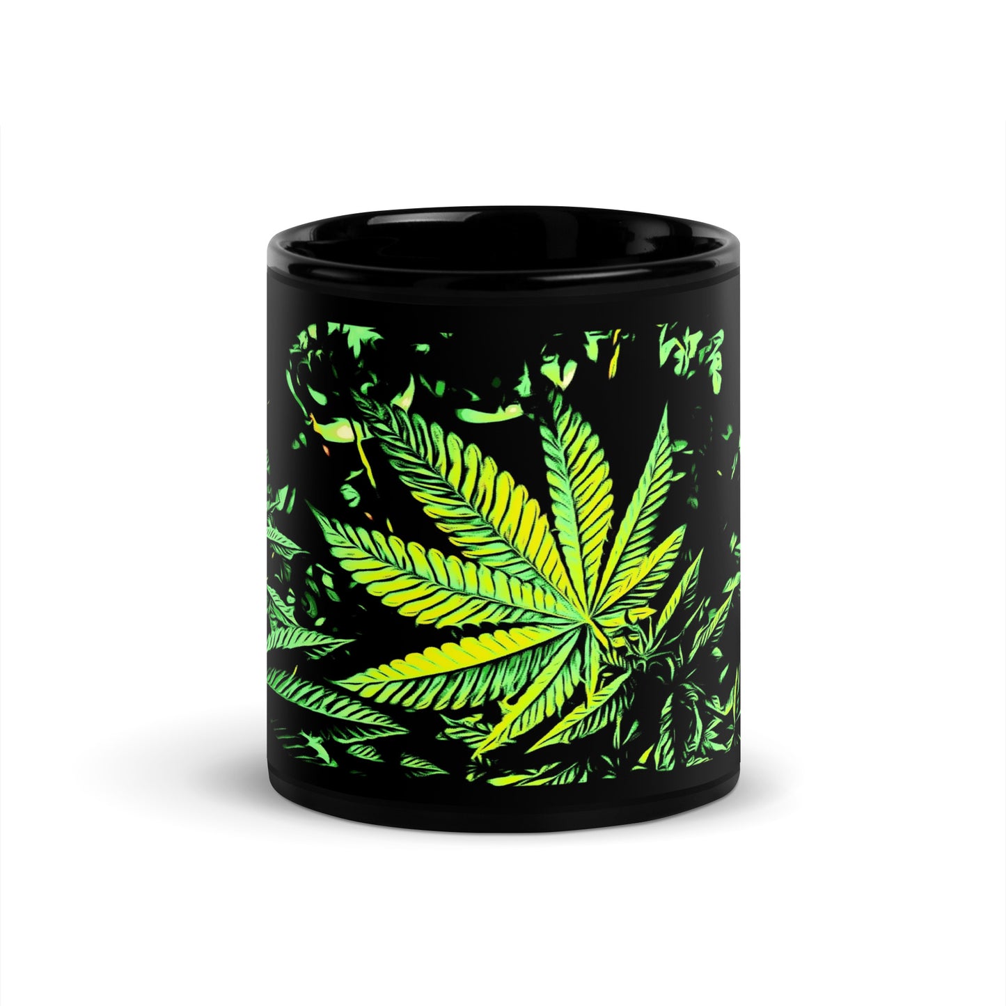 Big Cannabis Leaf Mug