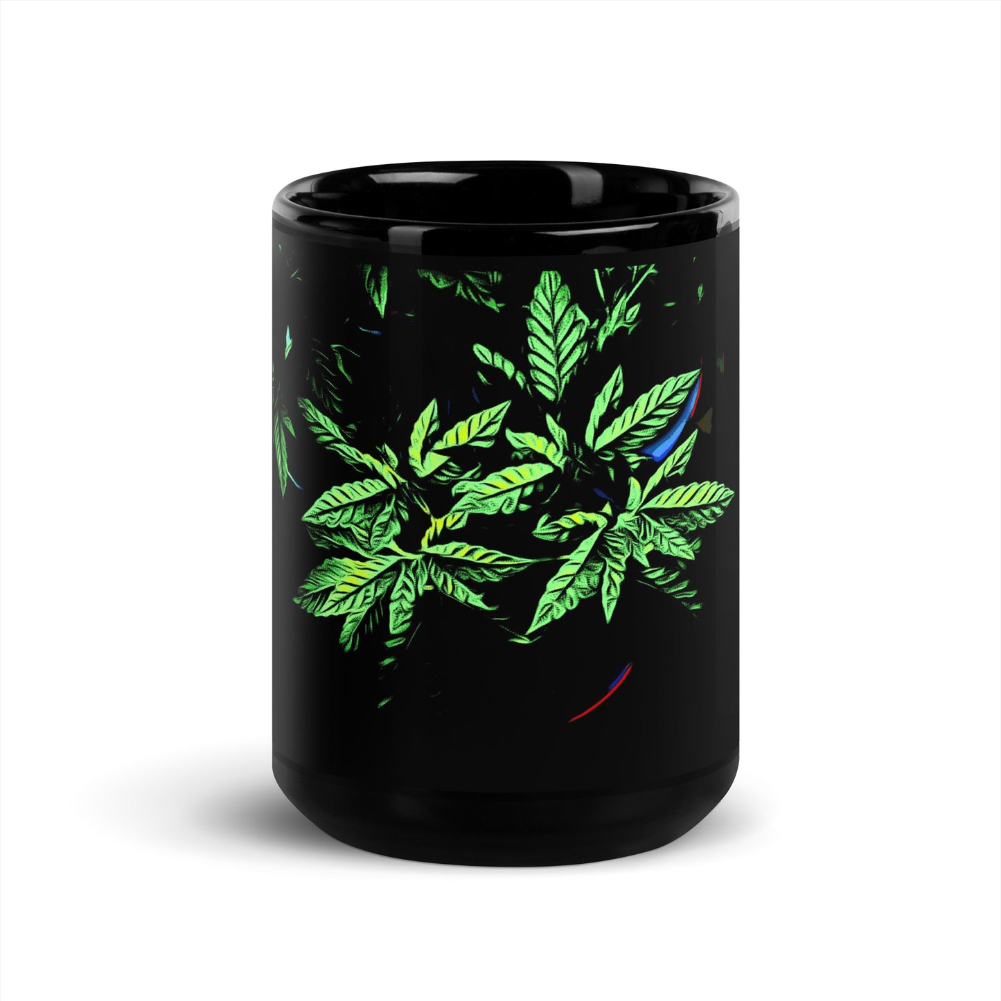 Butterfly Leaf Cannabis Plant Mug