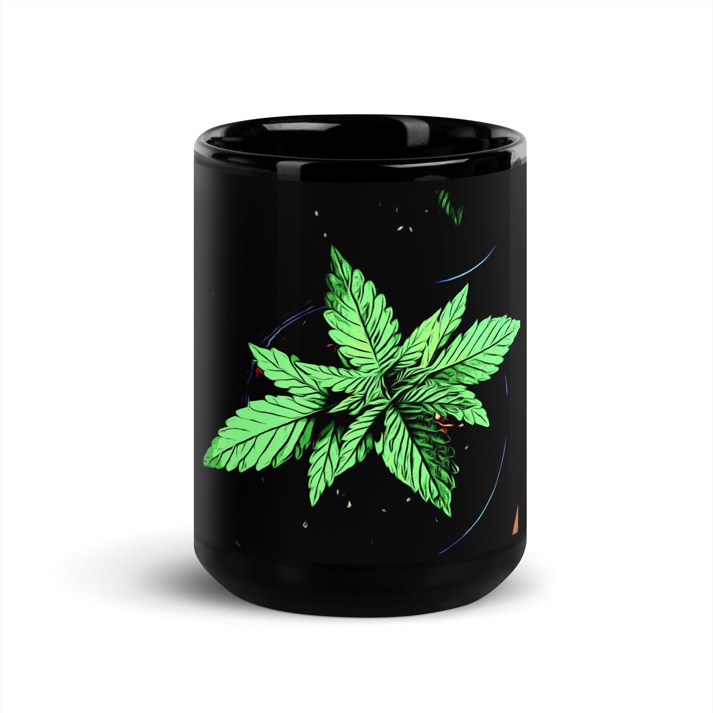 Young Broad Leaf Cannabis Plant Mug