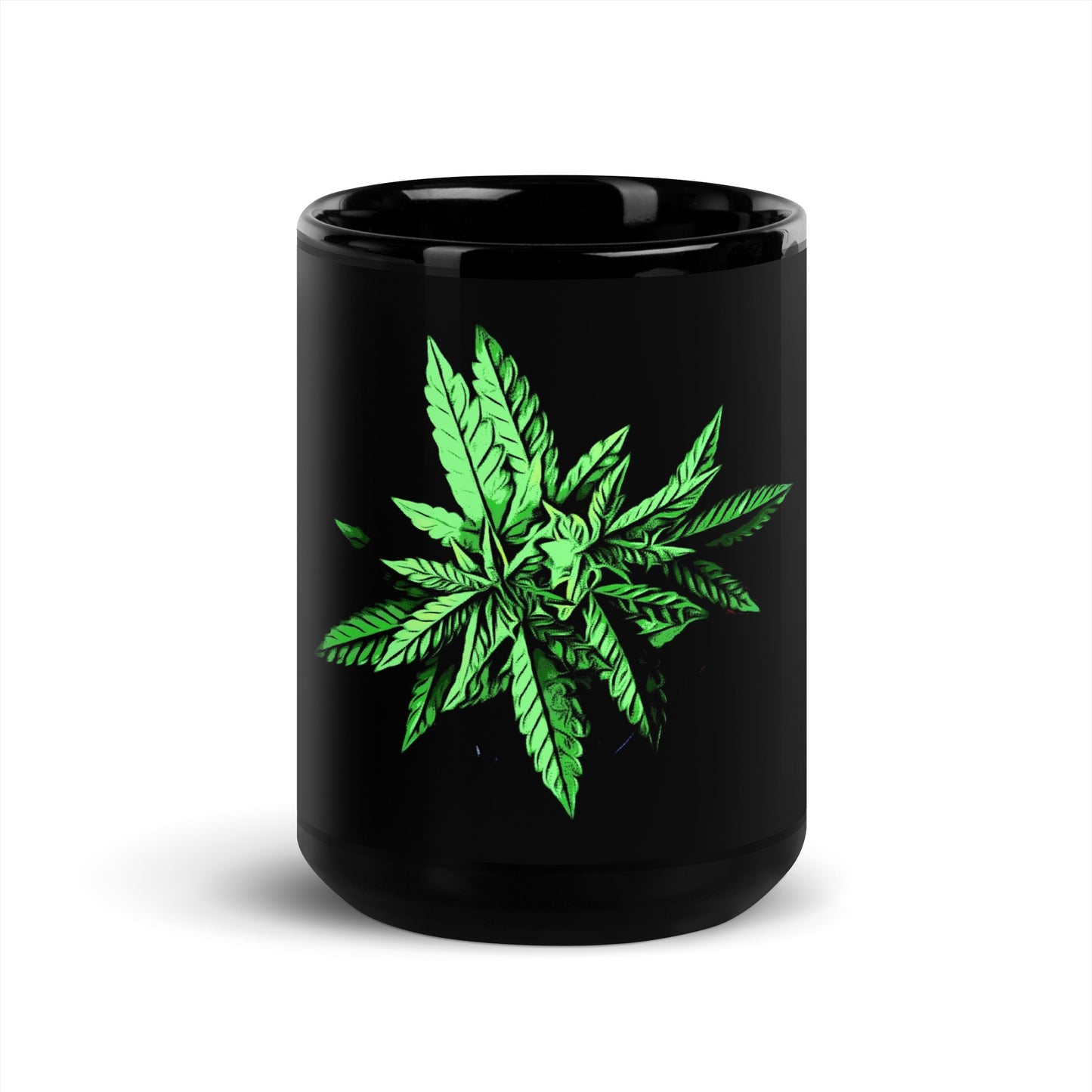 Target Leaf Cannabis Plant Mug