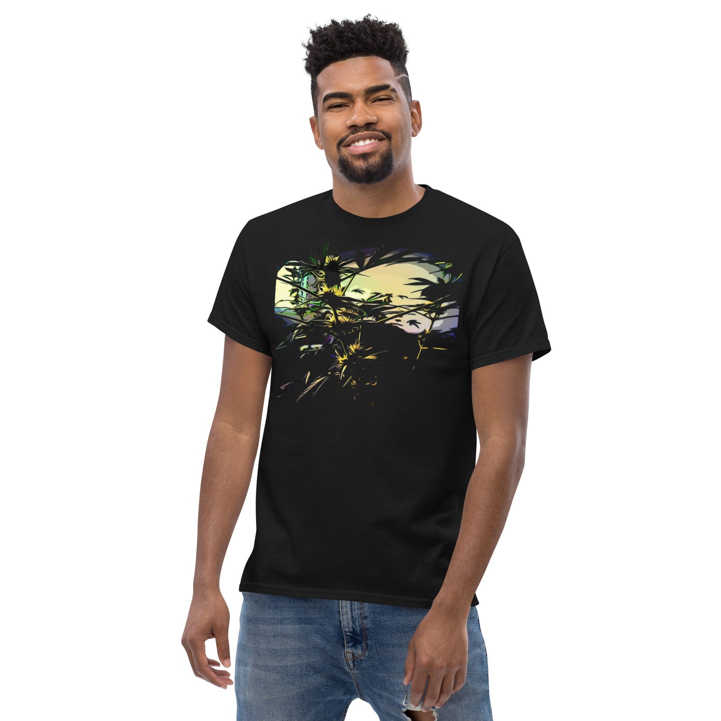 Happy's Blaze Cannabis Variety Unisex T-shirt