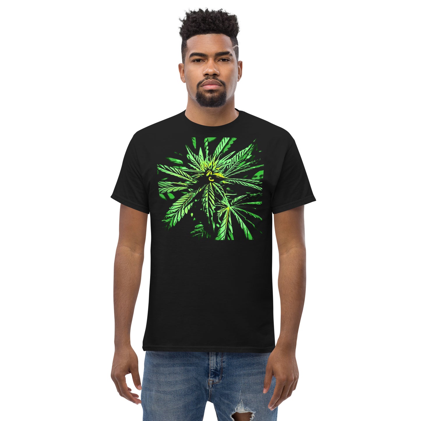 Seeded Flowering Cannabis Plant Unisex T-shirt