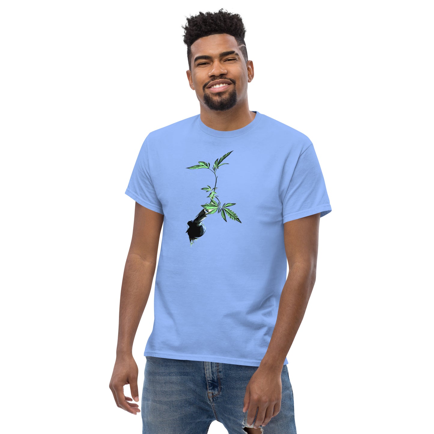 Bonsai Bong Cannabis Plant Unisex T-shirt