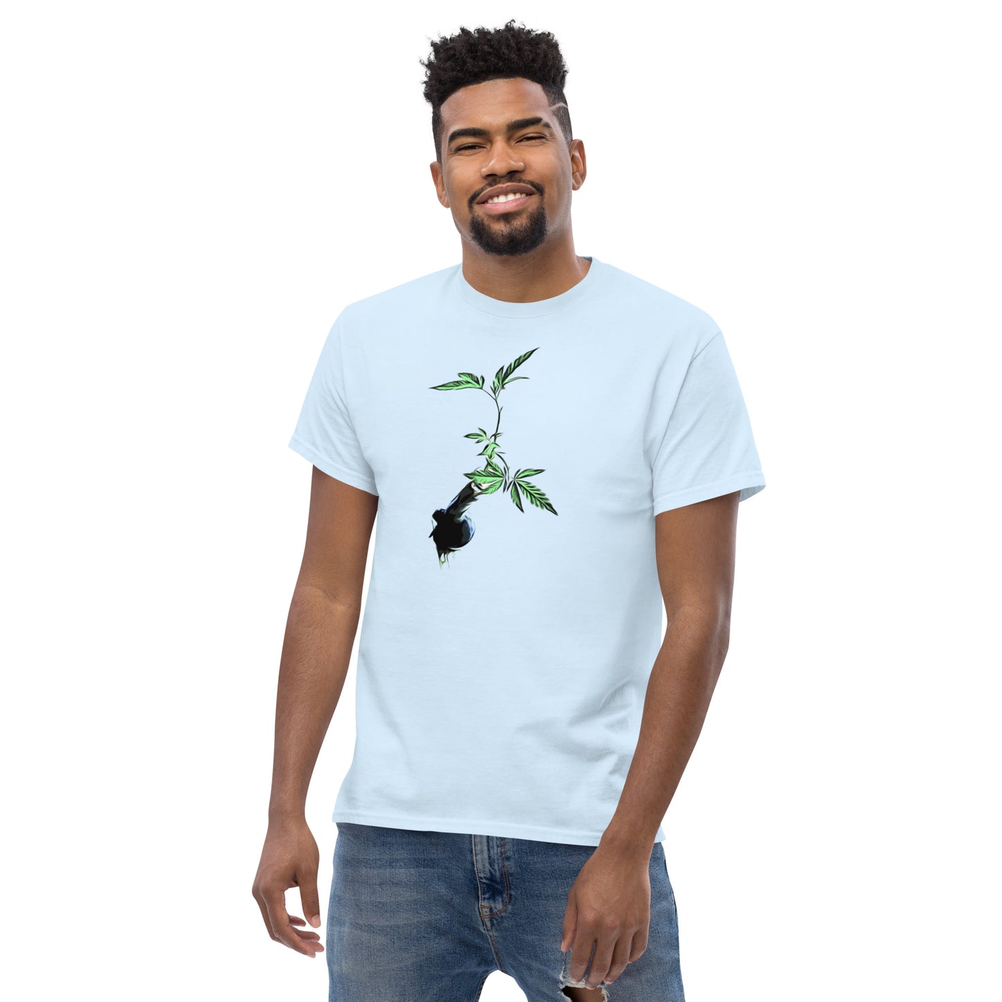 Bonsai Bong Cannabis Plant Unisex T-shirt