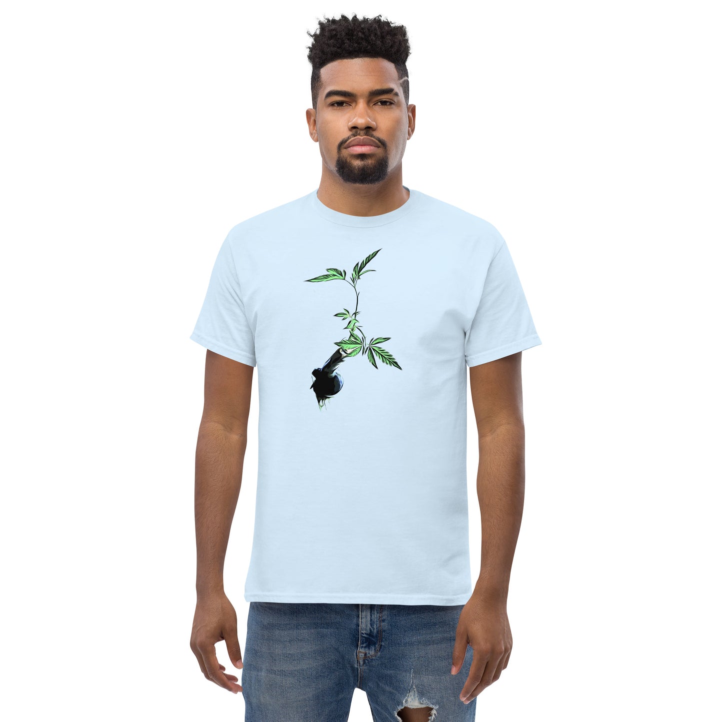 Bonsai Bong Cannabis Plant Unisex T-shirt