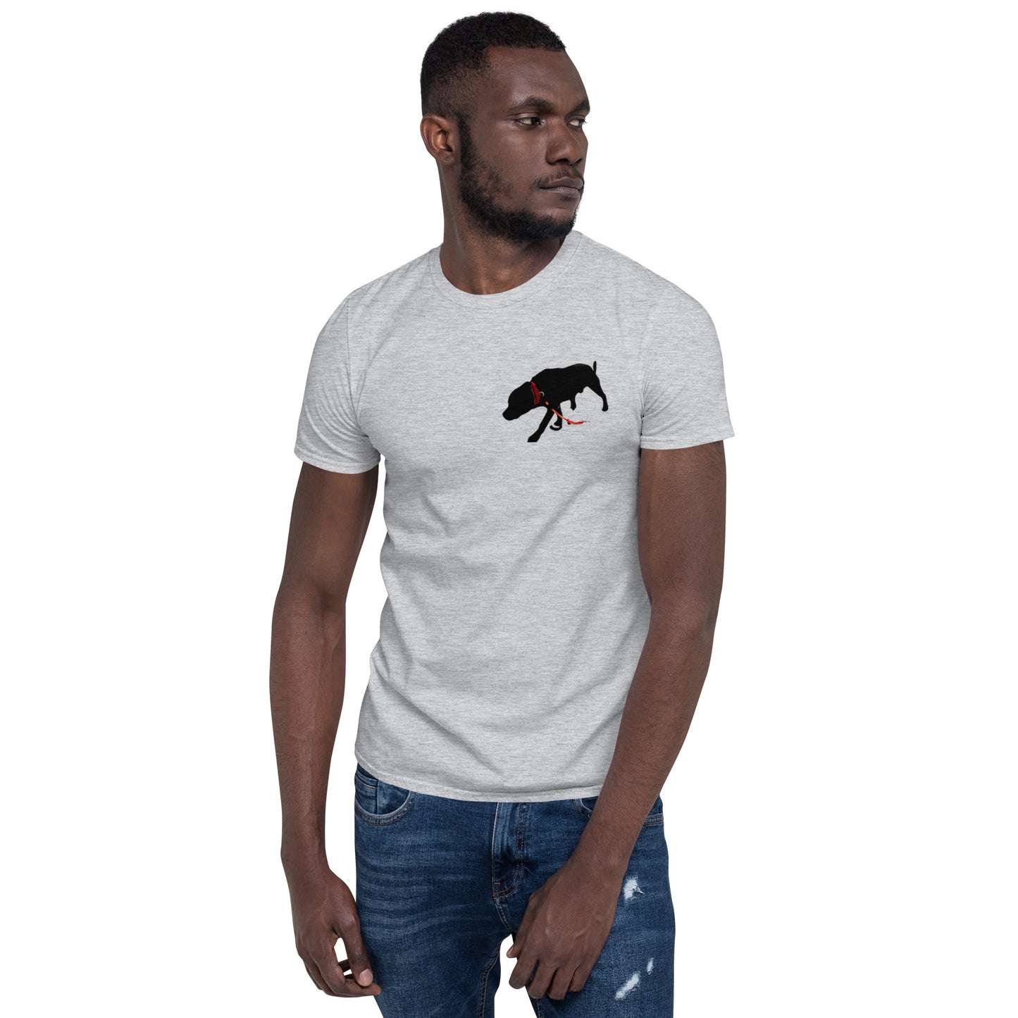 Happy Dog Short-Sleeve Unisex T-Shirt
