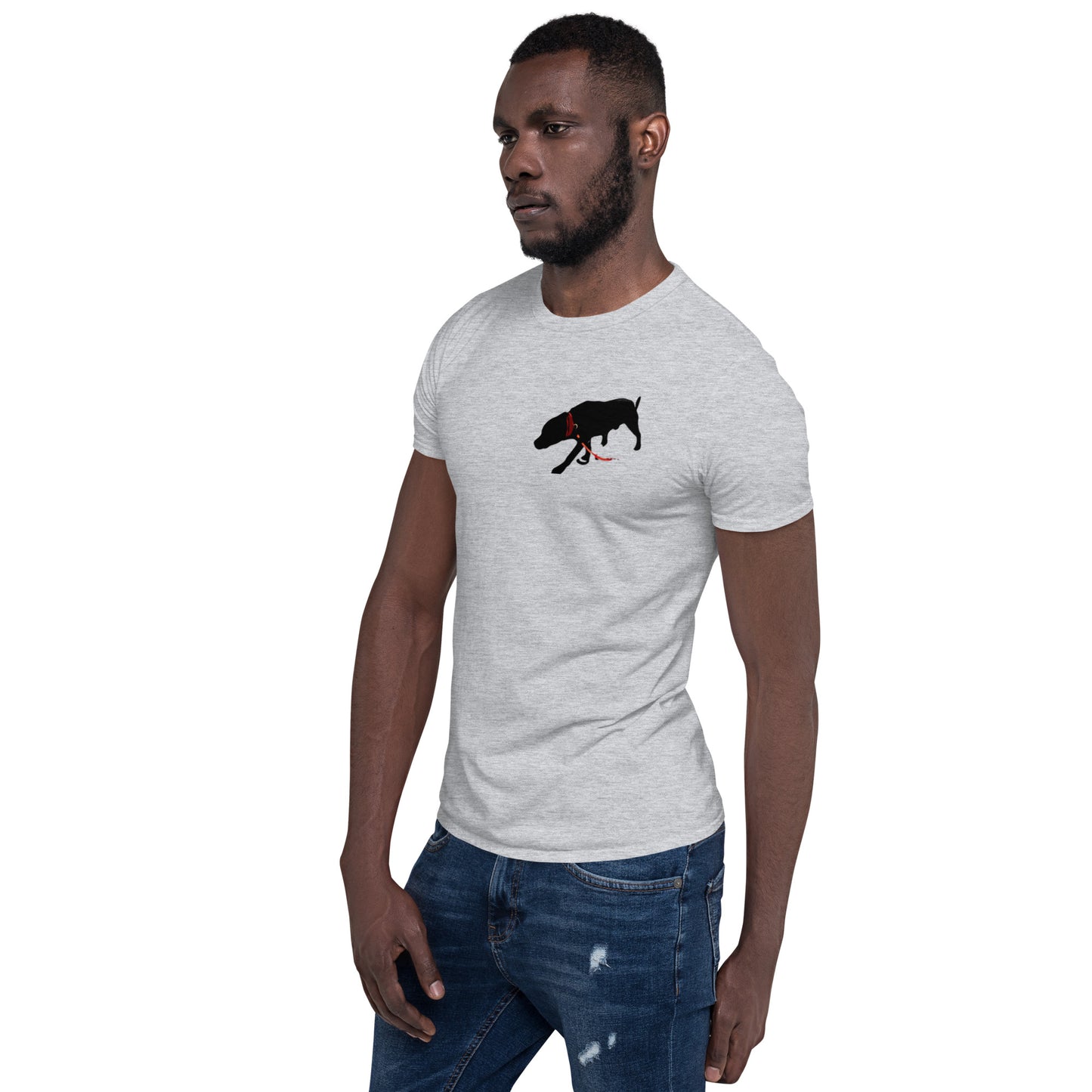 Happy Dog Short-Sleeve Unisex T-Shirt