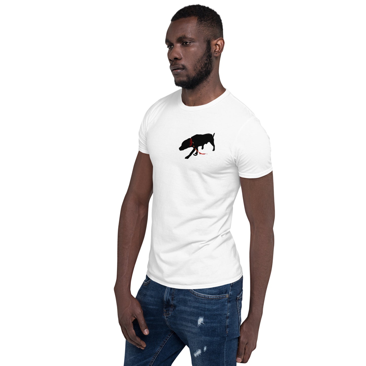 Happy Dog Short-Sleeve Unisex T-Shirt