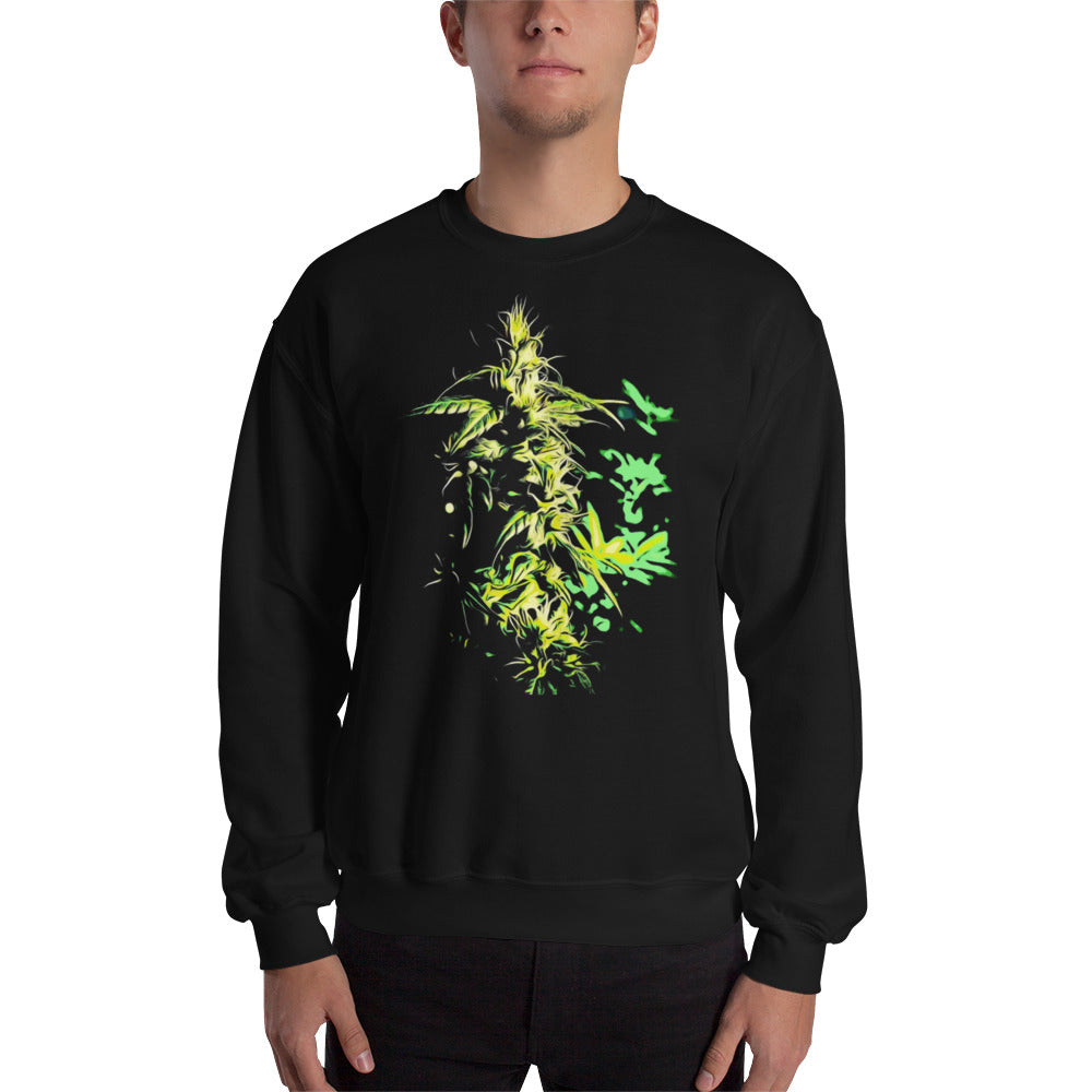 Happy's Landrace Blend Cannabis Variety Unisex Sweatshirt