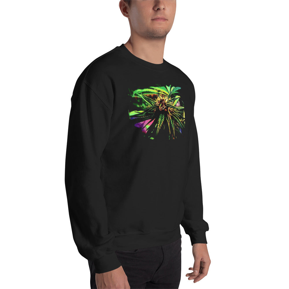 Happy's Sunshine Cannabis Variety Unisex Sweatshirt