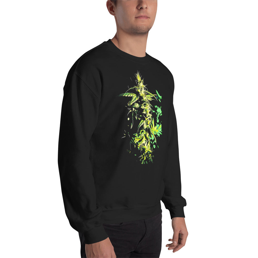 Happy's Landrace Blend Cannabis Variety Unisex Sweatshirt