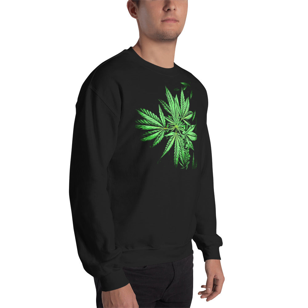 Early Flowering Cannabis Plant Unisex Sweatshirt