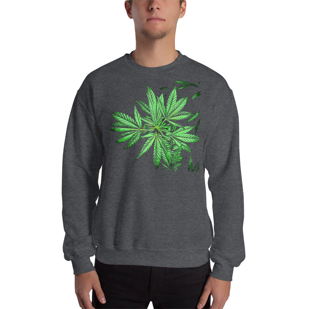 Early Flowering Cannabis Plant Unisex Sweatshirt