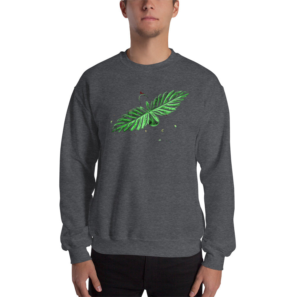 Young Cannabis Plant Unisex Sweatshirt