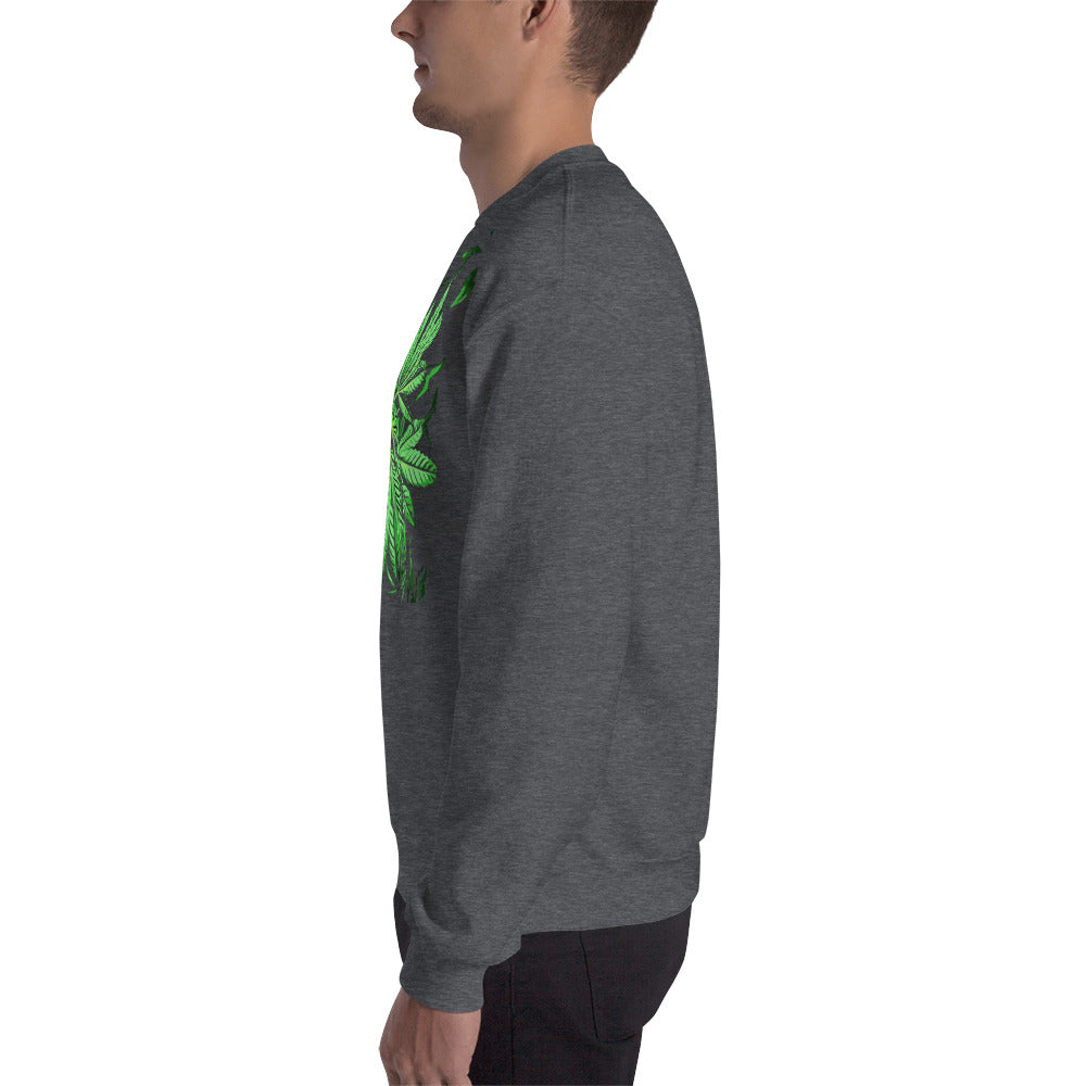 Early Flowering Cannabis Plant Unisex Sweatshirt