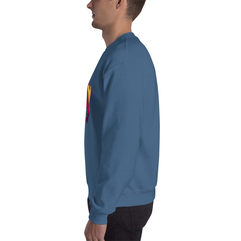 Purple Tulip Flower Unisex Sweatshirt