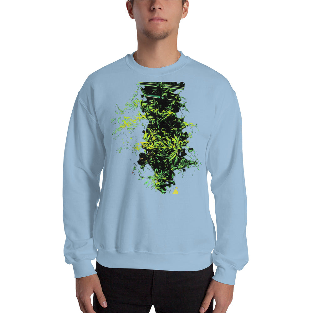 Monster Bush Cannabis Plant Unisex Sweatshirt