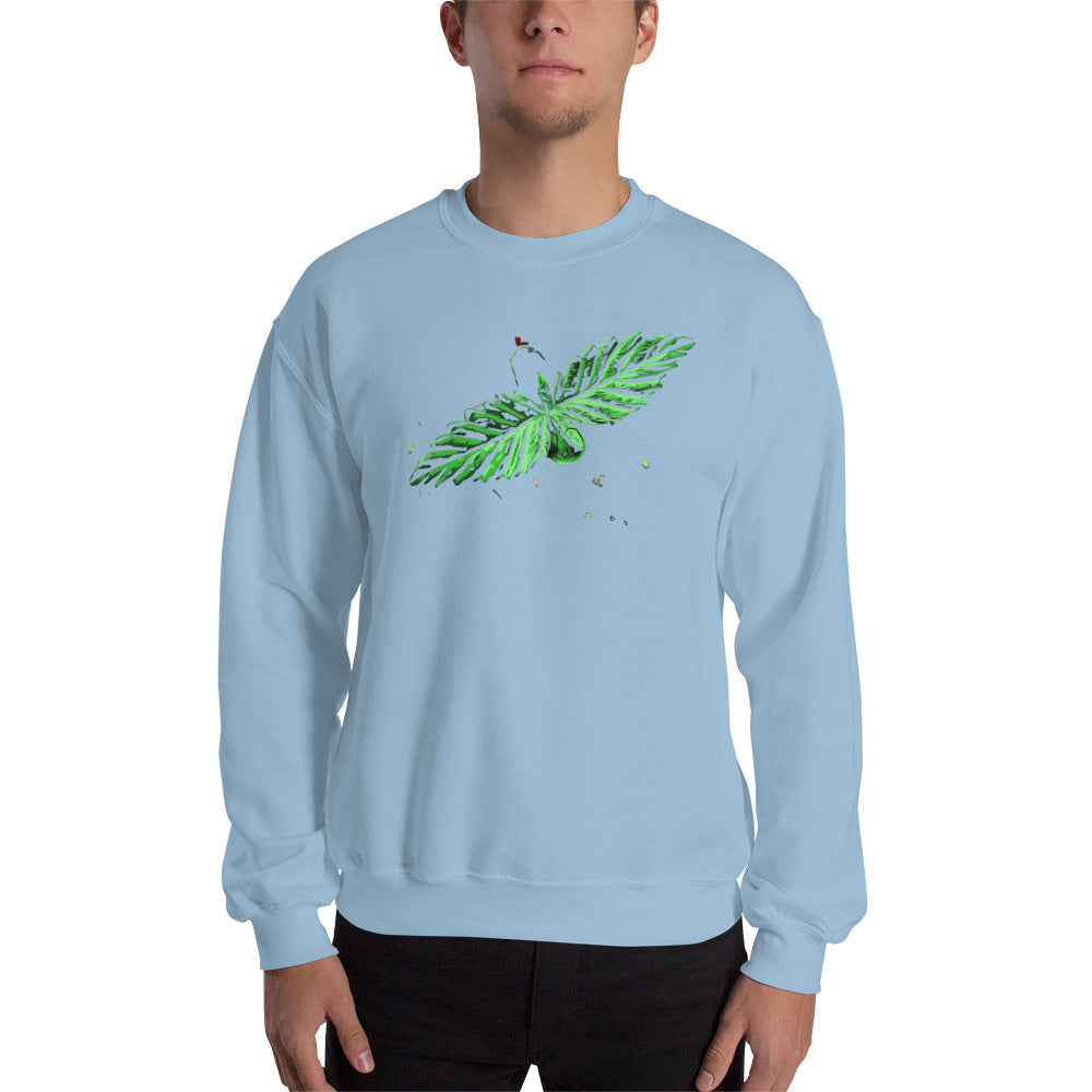 Young Cannabis Plant Unisex Sweatshirt