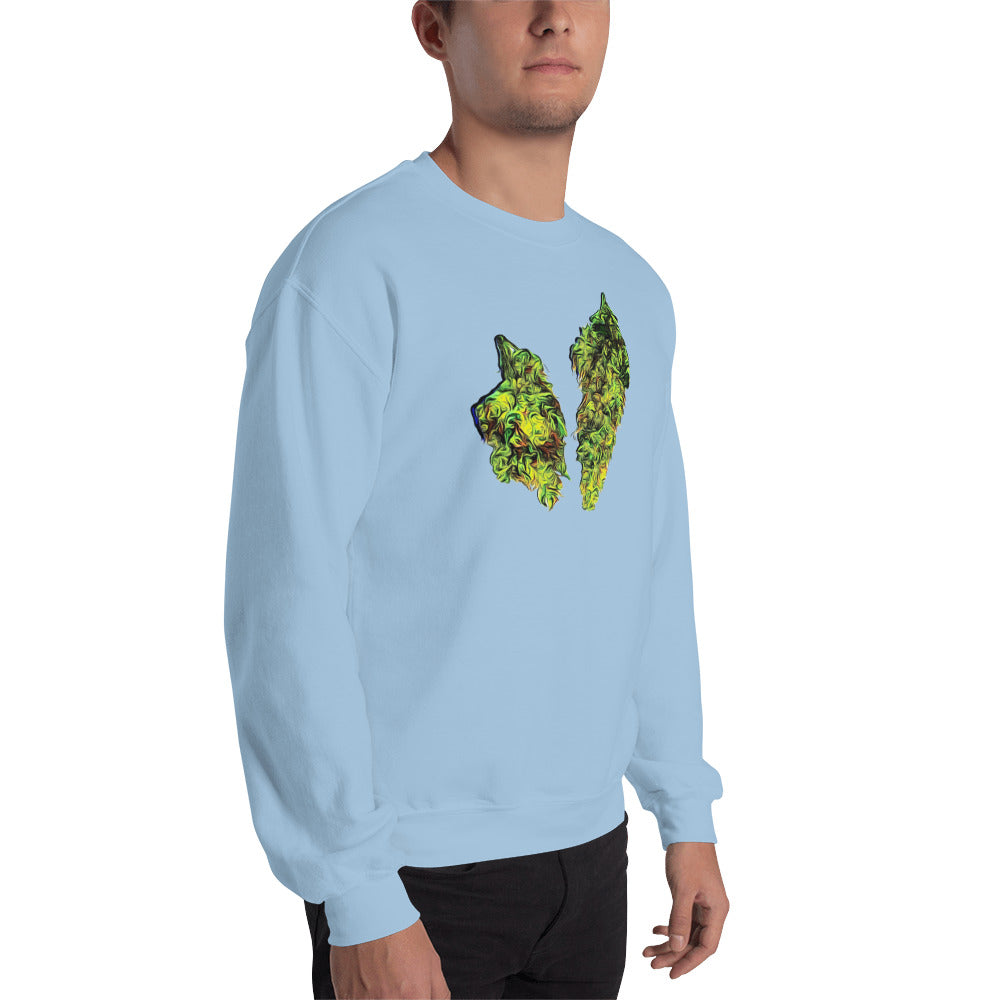 Homegrown Cannabis Flowers Unisex Sweatshirt