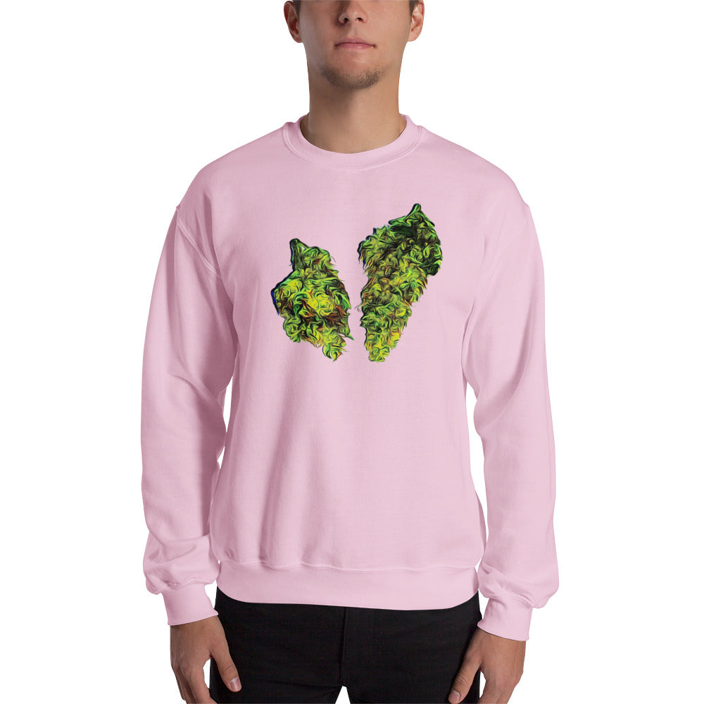 Homegrown Cannabis Flowers Unisex Sweatshirt