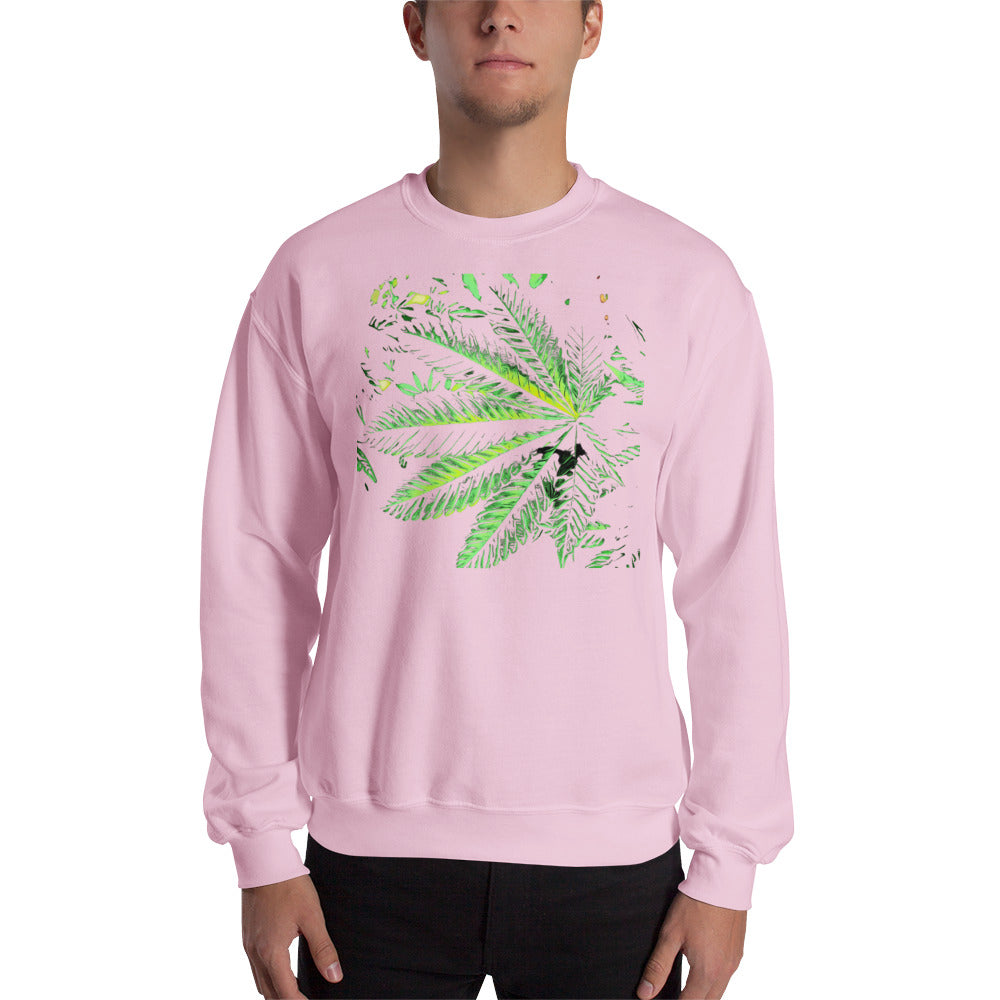 Biggest Cannabis Leaf Unisex Sweatshirt