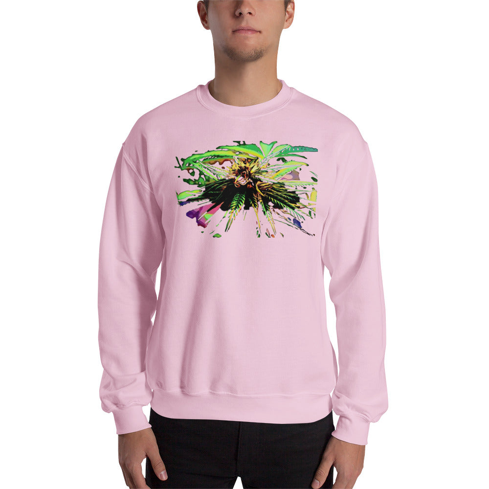 Happy's Sunshine Cannabis Variety Unisex Sweatshirt