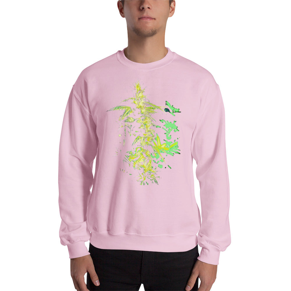 Happy's Landrace Blend Cannabis Variety Unisex Sweatshirt