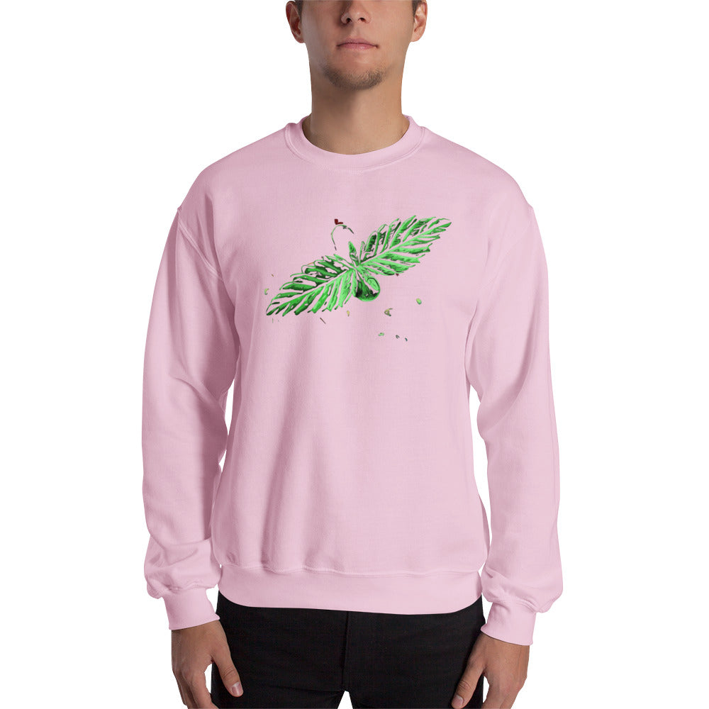 Young Cannabis Plant Unisex Sweatshirt