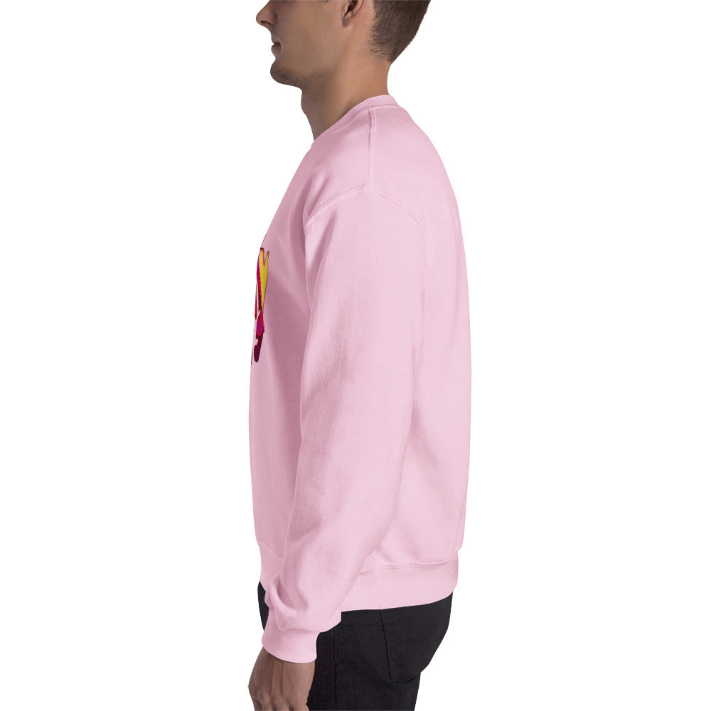 Purple Tulip Flower Unisex Sweatshirt