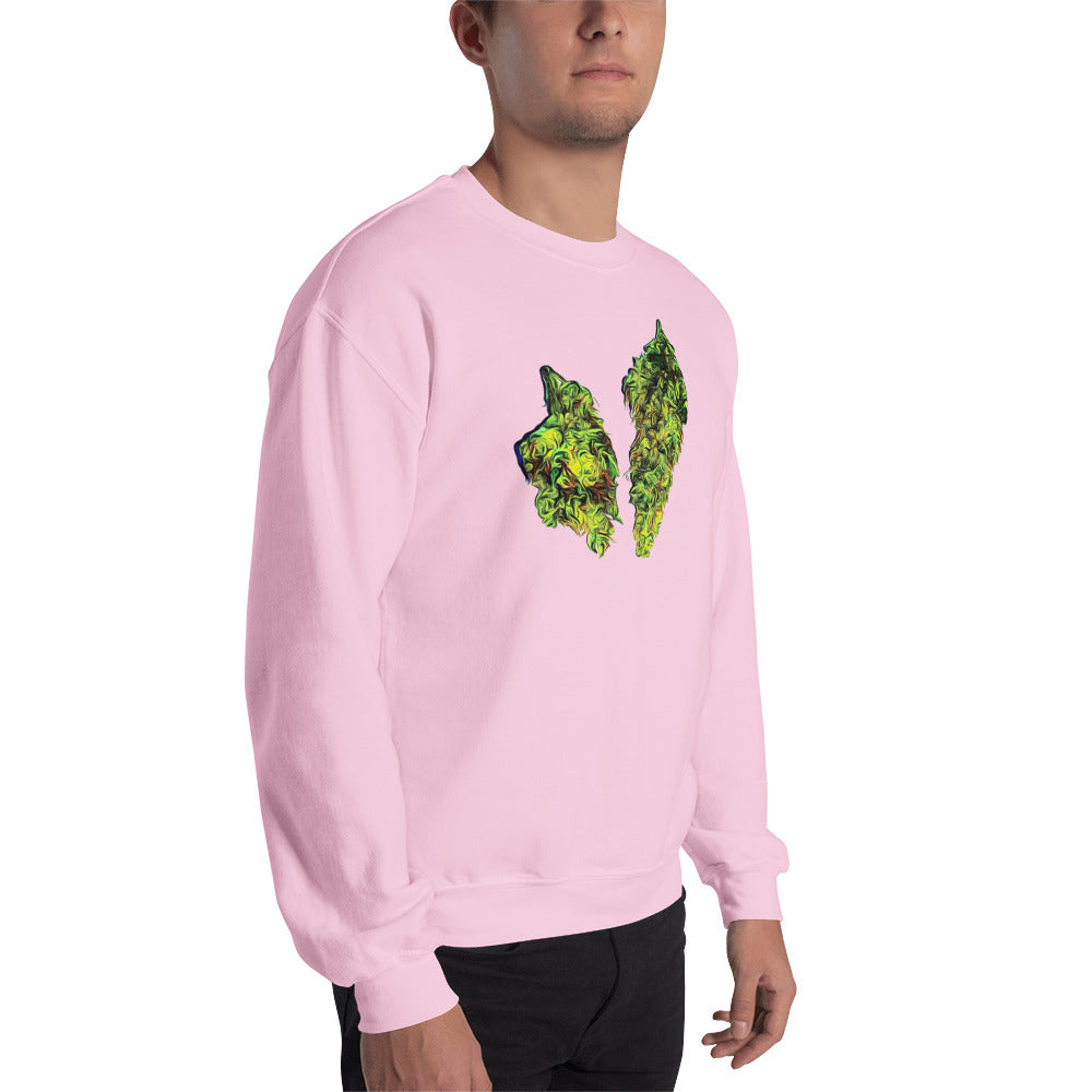 Homegrown Cannabis Flowers Unisex Sweatshirt
