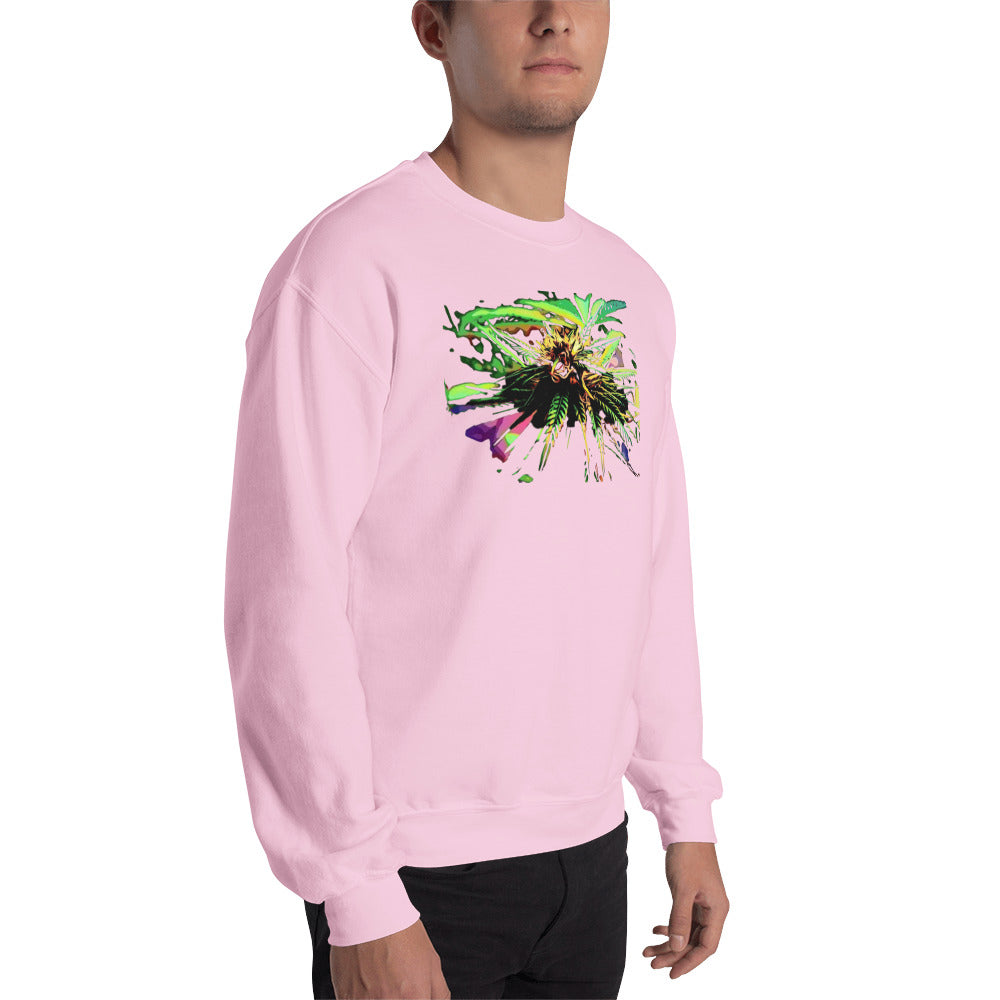 Happy's Sunshine Cannabis Variety Unisex Sweatshirt