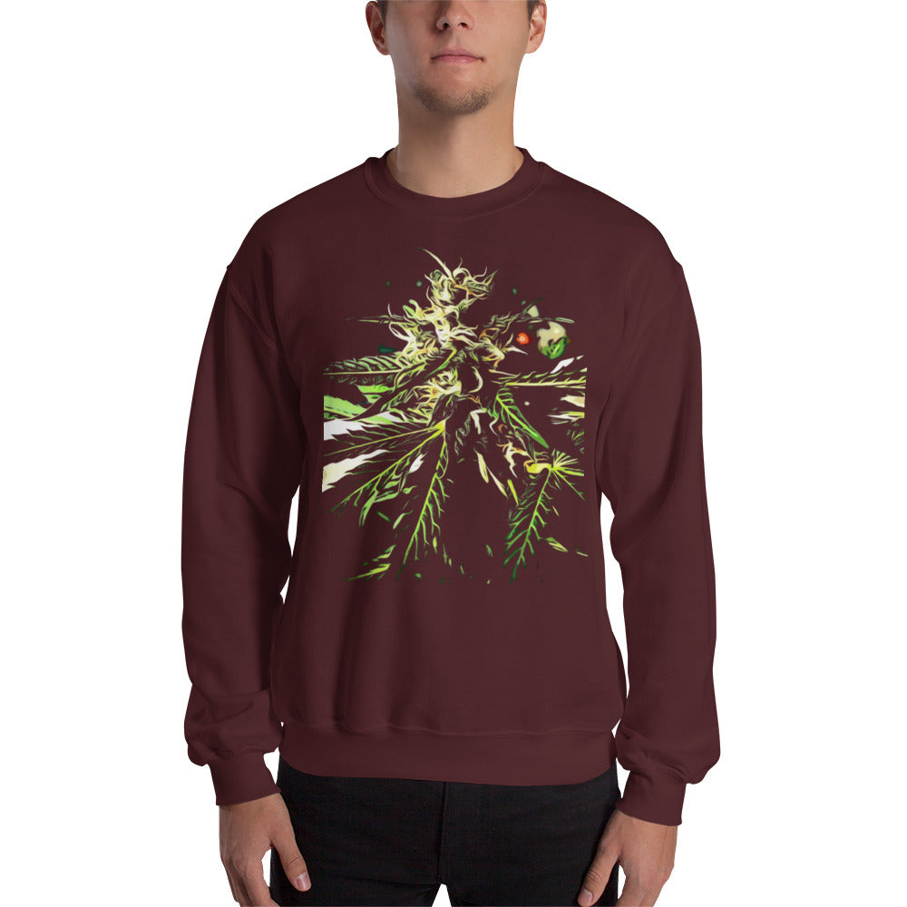 Happy's Dream-Time Blend Cannabis Variety Unisex Sweatshirt
