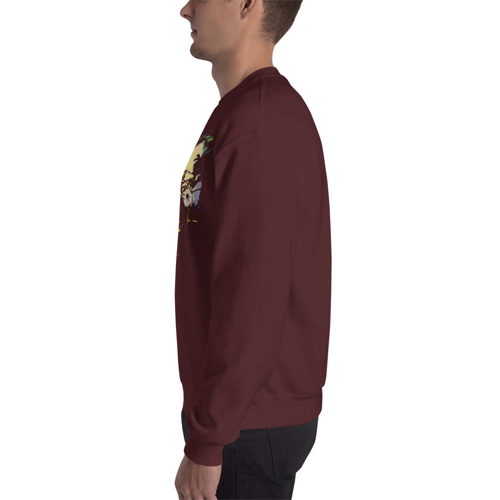 Happy's Blaze Cannabis Variety Unisex Sweatshirt