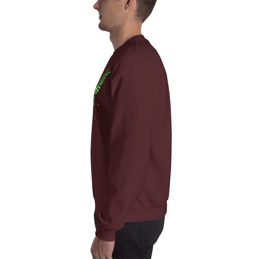 Young Cannabis Plant Unisex Sweatshirt