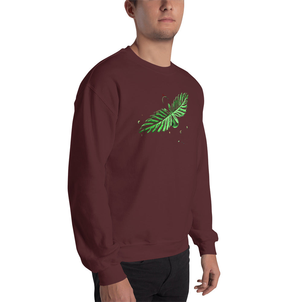 Young Cannabis Plant Unisex Sweatshirt