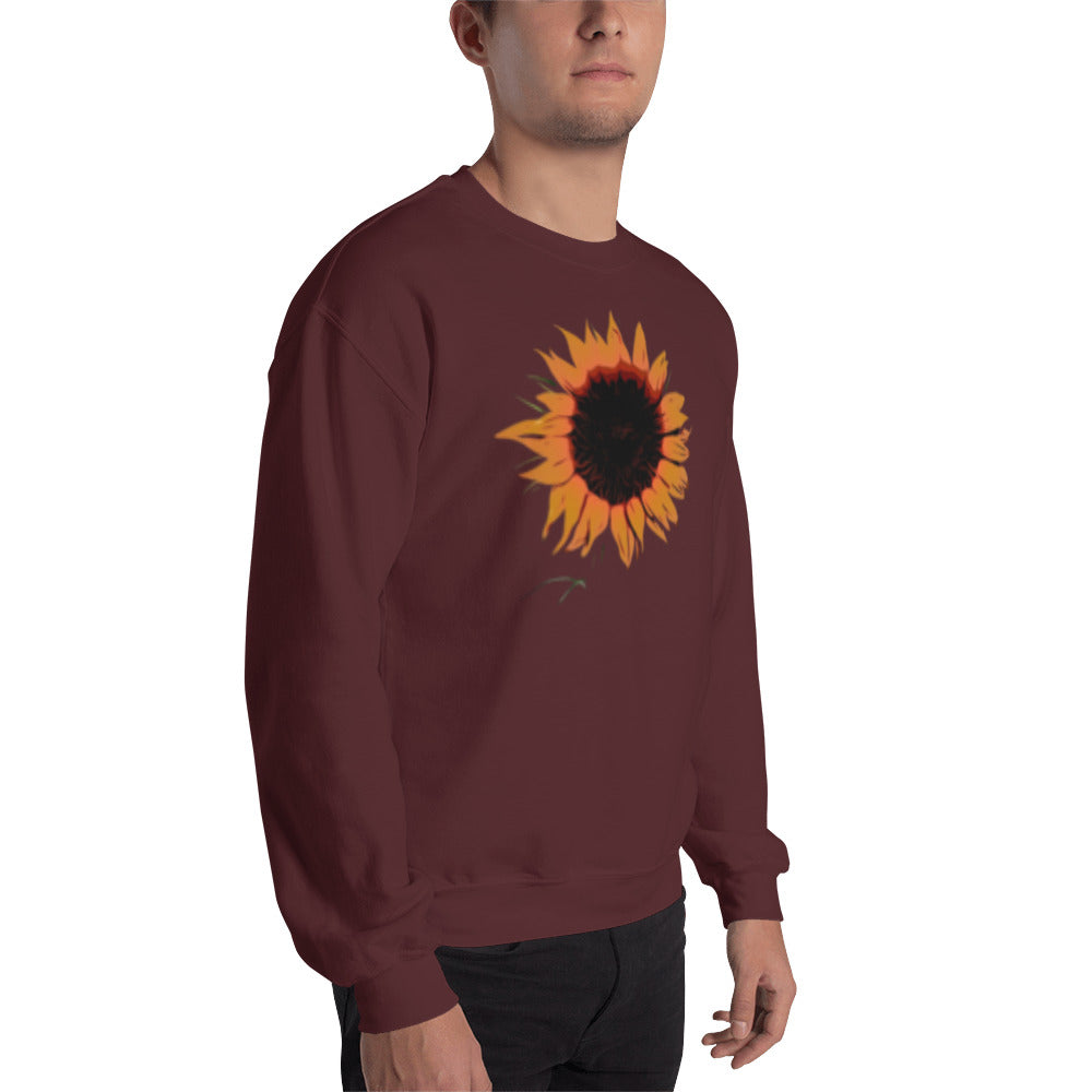 Big Sunflower Unisex Sweatshirt