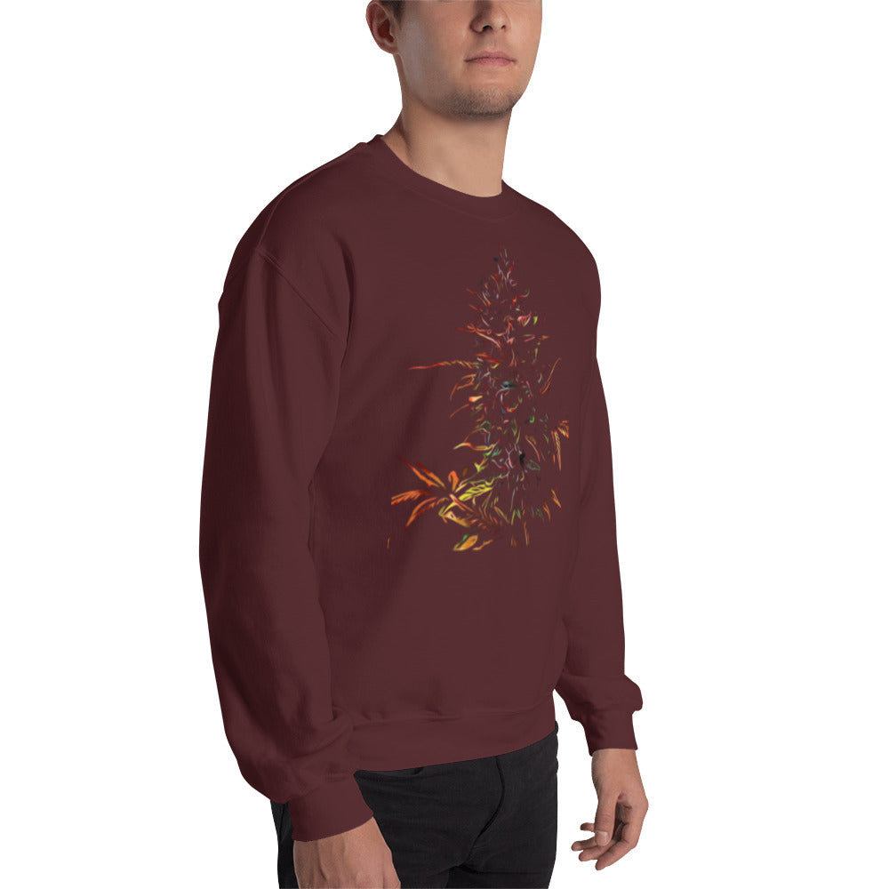 Big Cola Cannabis Flower Unisex Sweatshirt
