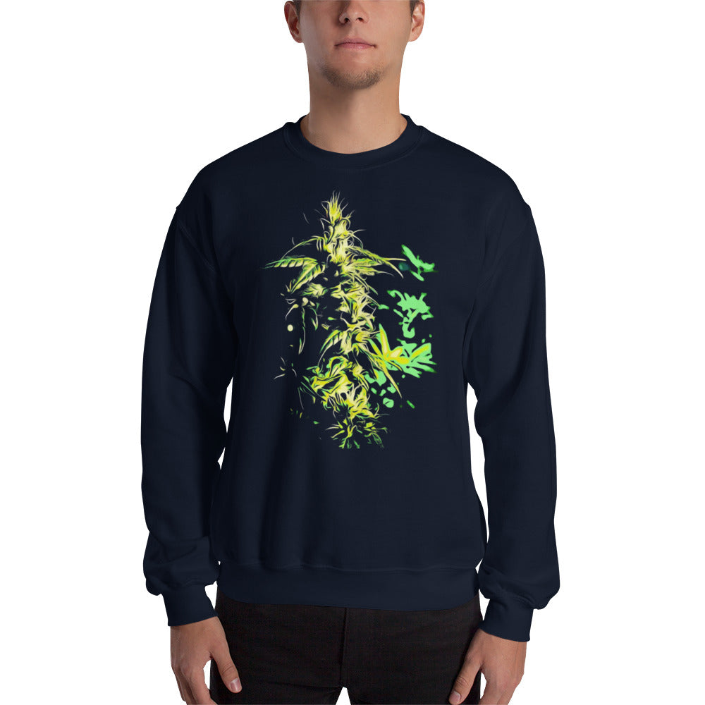 Happy's Landrace Blend Cannabis Variety Unisex Sweatshirt