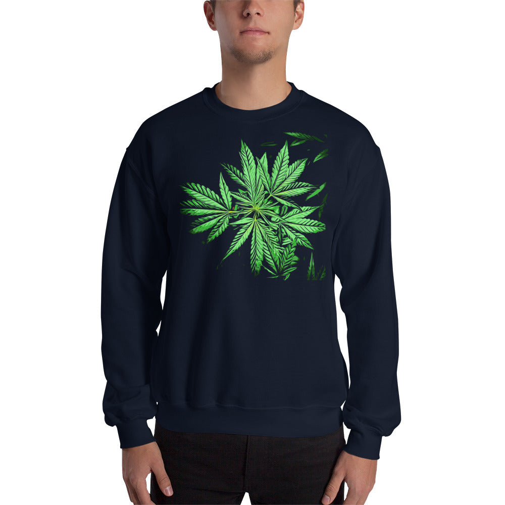 Early Flowering Cannabis Plant Unisex Sweatshirt