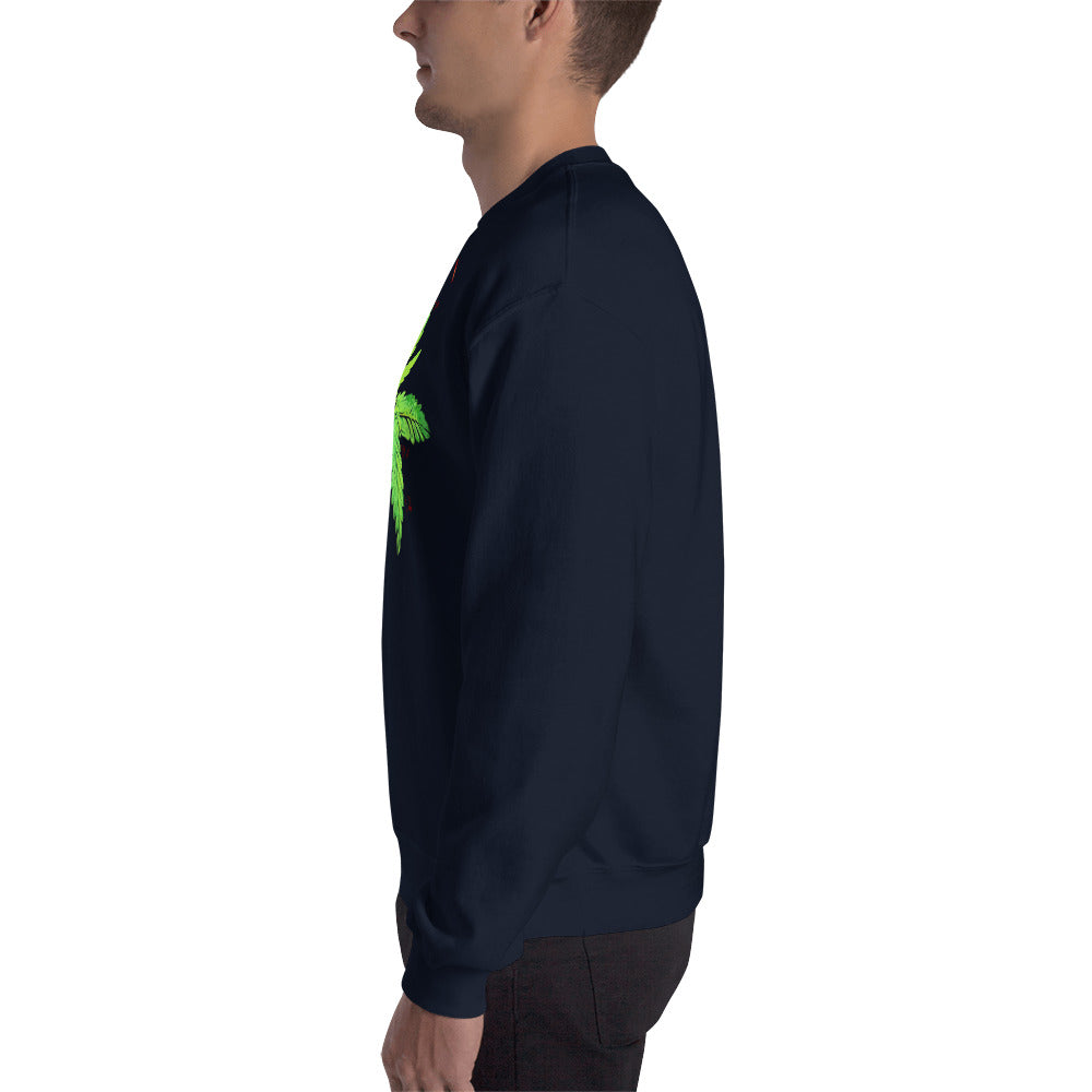 4 Leaf Cannabis Plant Unisex Sweatshirt