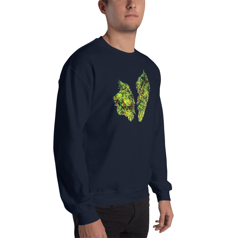 Homegrown Cannabis Flowers Unisex Sweatshirt