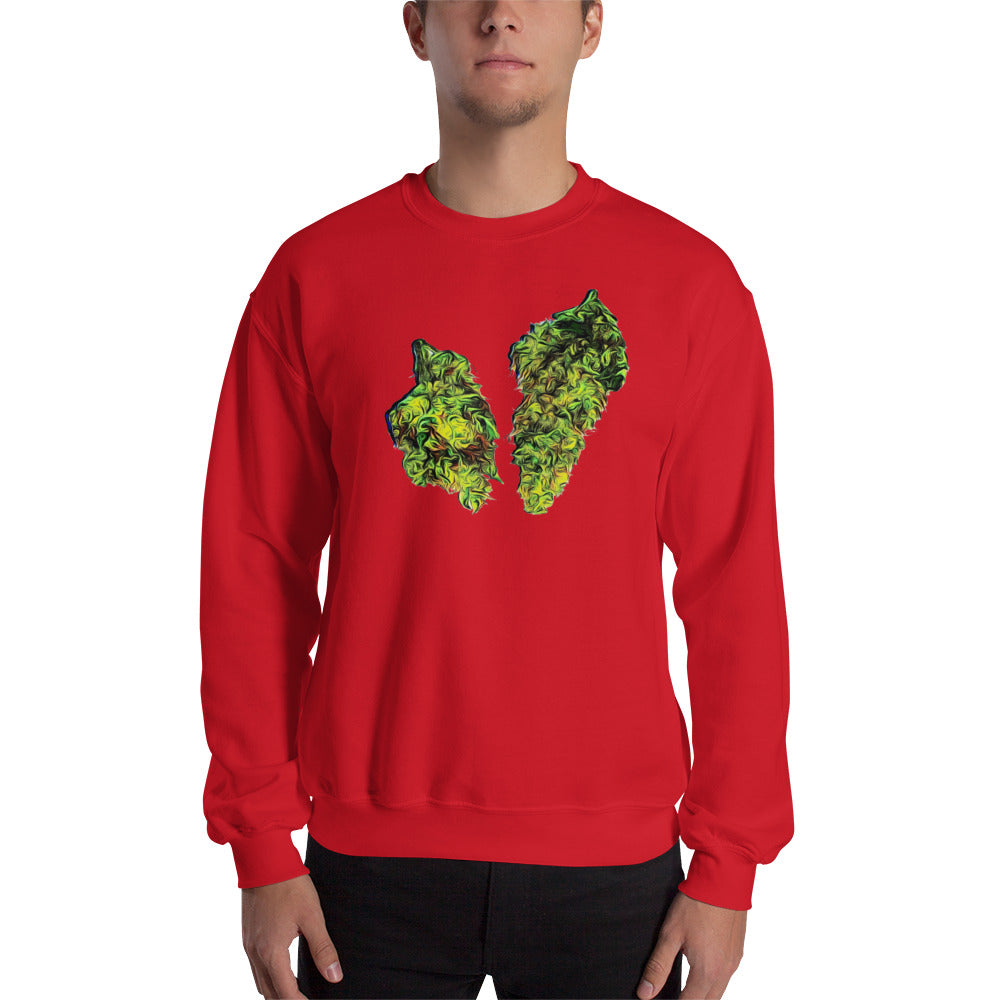 Homegrown Cannabis Flowers Unisex Sweatshirt