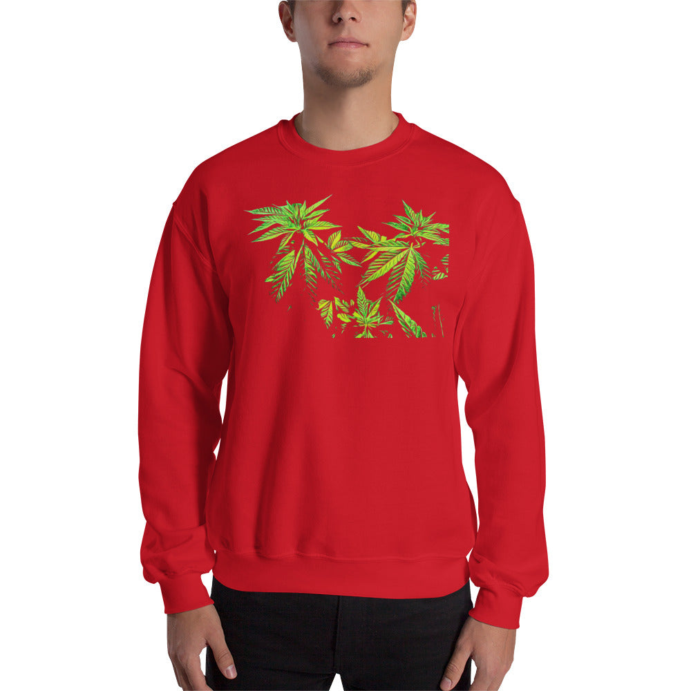 Vegetative Cannabis Plants Unisex Sweatshirt