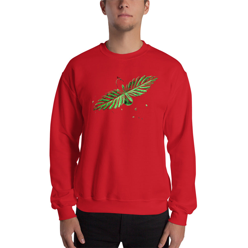 Young Cannabis Plant Unisex Sweatshirt