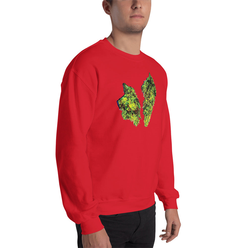 Homegrown Cannabis Flowers Unisex Sweatshirt