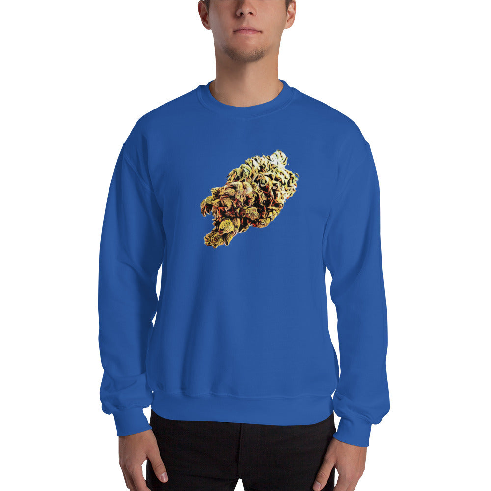 Homegrown Haze Cannabis Plant Unisex Sweatshirt