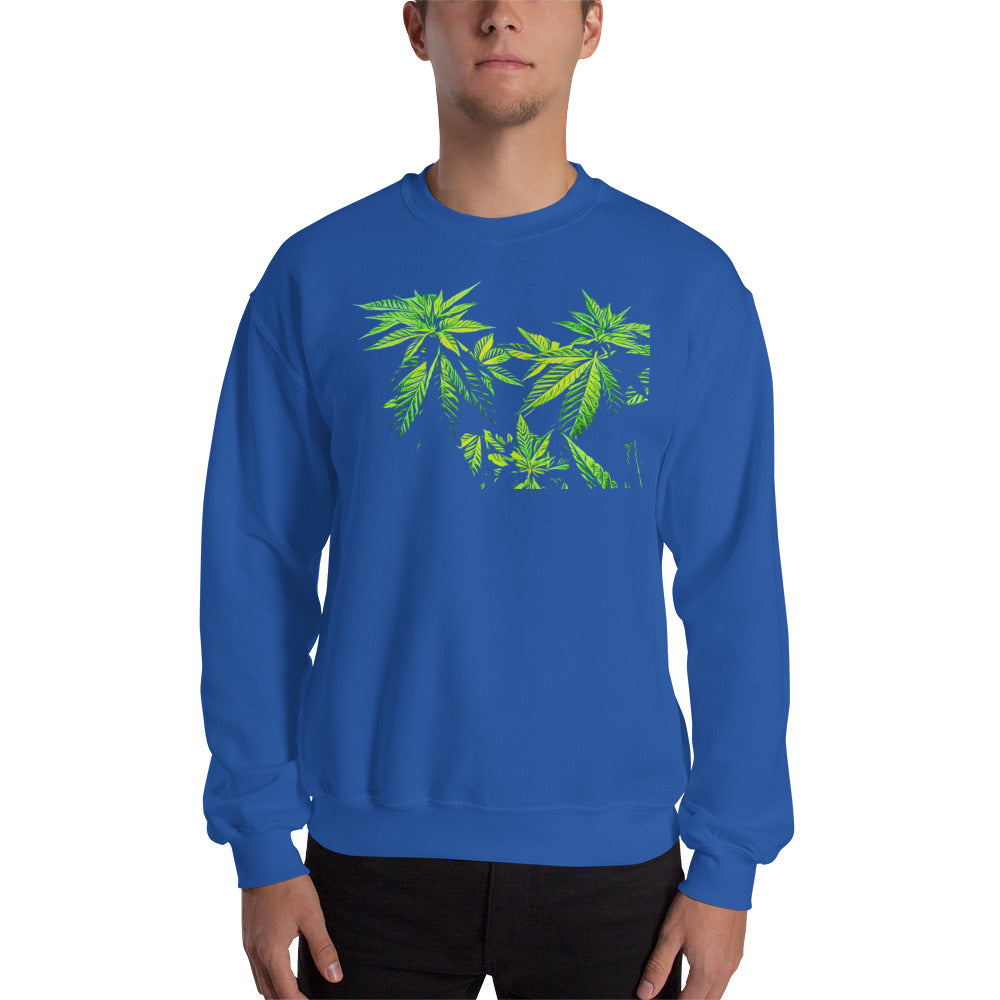 Vegetative Cannabis Plants Unisex Sweatshirt