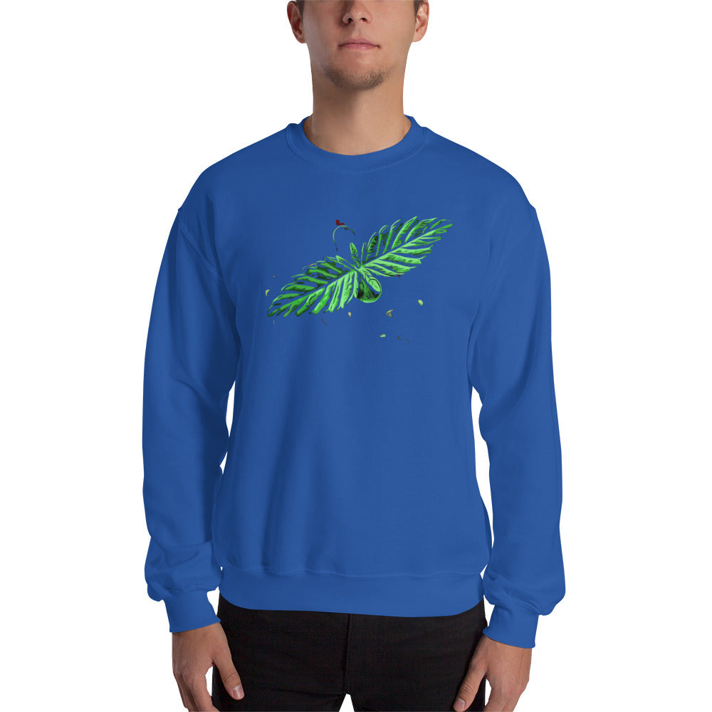 Young Cannabis Plant Unisex Sweatshirt