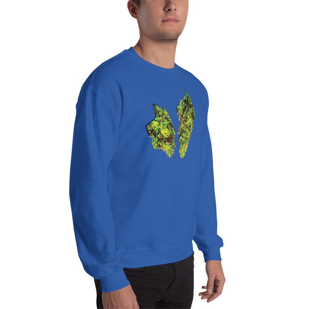 Homegrown Cannabis Flowers Unisex Sweatshirt
